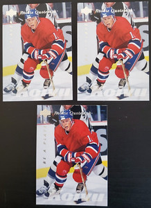 1995-96 Upper Deck Be A Player Saku Koivu #174 Hockey Cards - Quantity 3