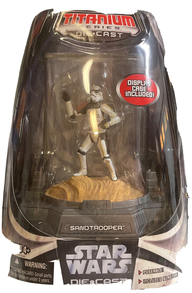 Star Wars Titanium Series Die-Cast Sandtrooper 2005 Foto 1 de 1