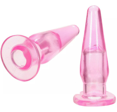 Mini Butt Plug - Finger Hole - Small Beginners Slim Anal Dildo Adult Sex Toy • 2.99£