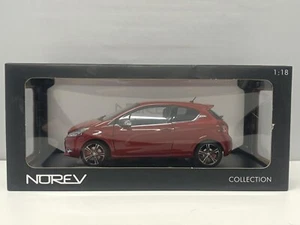 Peugeot 208 GTI 2013 rot rot rot - Norev 1:18 gebraucht in box sehr selten - Bild 1 von 24
