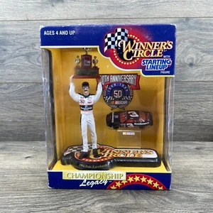 Winner's Cup Champion 1994 Dale Earnhardt Circle Figure Car & Trophy Box 7-1/2" - Picture 1 of 8