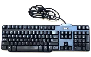 Dell USB Wired Computer Keyboard L-100 Mechanical Keys - Picture 1 of 8
