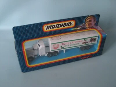 Matchbox Convoy Kenworth Box Truck MICA Club 1991 Calendar Roof Label 1990 CY-9 - Image 1 of 4