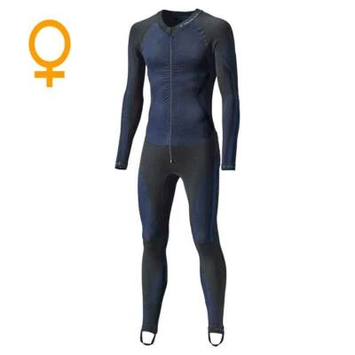HELD Race Skin II einteiliger Damen Funktionsanzug schwarz-blau - Bild 1 von 3