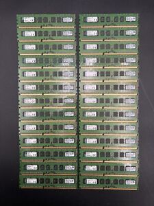 Lot of 26 Kingston 8GB DDR3 1600MHz PC3-12800 ECC DIMM RAM 1.5V 2Rx8 KVR16E11/8