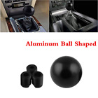 Car Aluminum Manual Transmission Gear Stick Shift Shifter Lever Knob Round Black