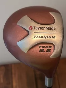 Taylor Made Titanium 8.5 Degree Driver Dynalite True Temper Steel Shaft RH USA - Picture 1 of 18
