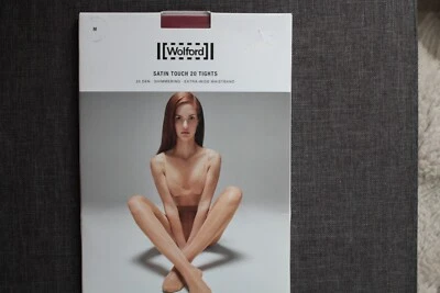 Wolford Satin Touch Strumpfhose Gr. M Chianti 20 den Neu OVP - Bild 1 von 4