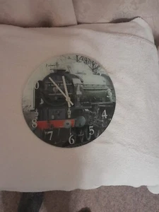 steam rain clock flying scotsman - Picture 1 of 1