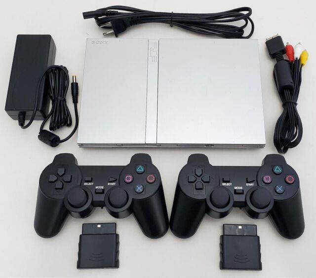 Consola PlayStation 2 (modelo slim) con 2 videojuegos Seminuevo