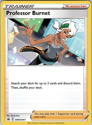 Professor Burnet - SWSH: Sword & Shield Promo Cards SWSH167 Normal NM - Image 1 of 2