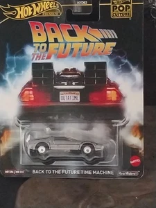 NEW Hot Wheels 2020 Premium Back to the Future Time Machine Delorean Real Riders - Picture 1 of 1