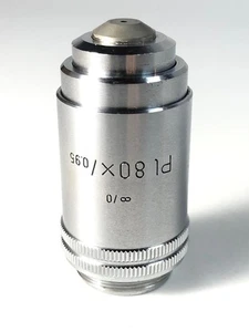 Leitz Metallurgical Plan 80x Objective - Tested - Picture 1 of 4