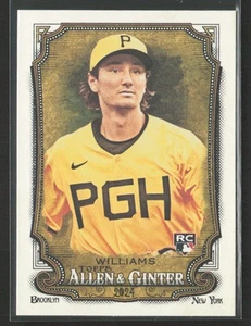 Alika Williams 2024 Topps Allen & Ginter #85 Rookie Pittsburgh Pirates - Bild 1 von 2