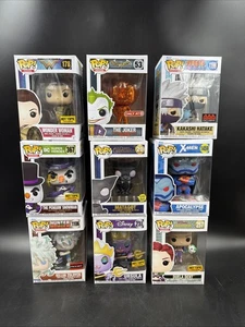 Funko Pop Lot Marvel, DC Joker Hunter Hunter X-Men Disney Ursula Diamond Naruto - Bild 1 von 6
