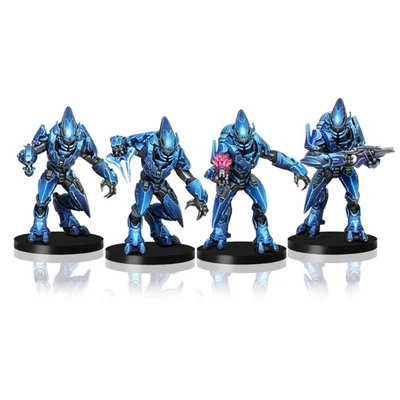Sangheili Mercenaries Halo Flashpoint Mantic 28 mm Flash Point Brutes YHP Foto 1 de 4
