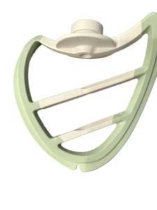 *NEW* Pourfect Scrape-a-bowl Beater Attachment For KitchenAid Mixer LIGHT GREEN - Picture 1 of 6