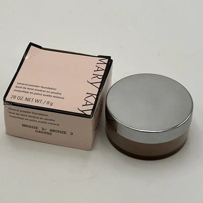 Mary Kay Mineral Powder Foundation Beige Bronze 3 Makeup 0.28 oz 8g - Image 1 of 3