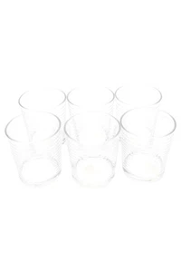 BUTLERS Trinkgläser Wassergläser 6er Set Modern Klarglas 9cm Küche Sehr Gut - Bild 1 von 3