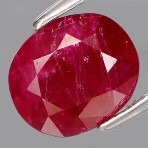 3.32Ct.UNHEATED! Precious Gem&Best Color Natural BIG Ruby Winza,Tanzania - Picture 1 of 4