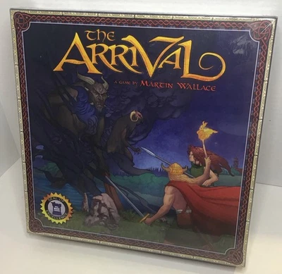 The Arrival Board Game By Martin Wallace 2016 Fantasy Strategy NEW SEALED - Image 1 of 2