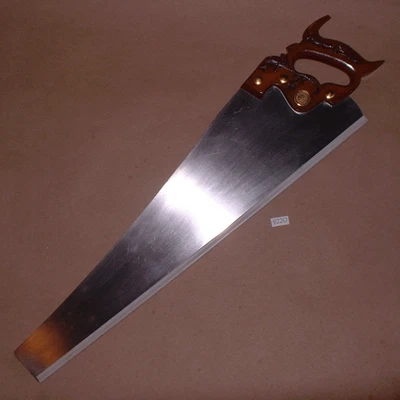 Atkins No. 53 Skewback Hand Saw with 26" Blade and 10 tpi ... Made in USA - Image 1 of 4