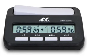 Reloj digital de ajedrez Nivia para profesionales | Pantalla grande - Imagen 1 de 7