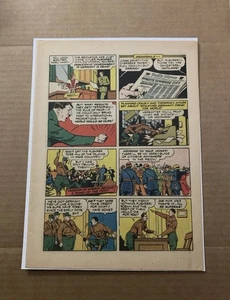 💥 Real Life Comics #3 Nedor 1942 Pages Only Coverless Incomplete Hitler WW2 💥 - Picture 1 of 9