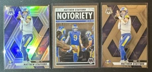 Matthew Stafford - 2025 Mosaic Football #96 Silver Prizm, Notoriety, and Base - Bild 1 von 9
