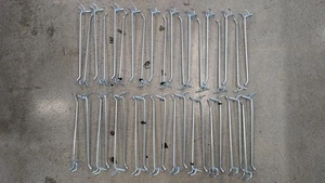 Peg Board 8" Straight Hook - Pegboard Hook - 20 pack - Picture 1 of 4