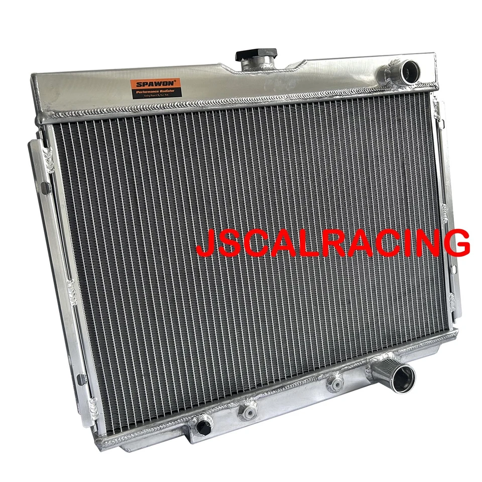 Radiador de aluminio SPAWON para Ford Mustang Mercury Cougar 1967-1970 en 3 filas 338 Foto 1 de 4