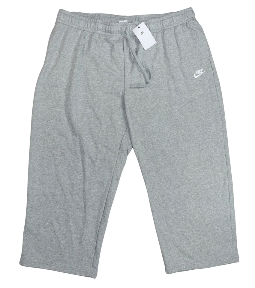 Nike Women's Sweatpants Grey Club Fleece Polyester Size 3X