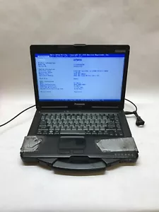 Pansonic ToughBook CF-53 14" Intel i3-2310M 4GB RAM NO HDD/OS For Parts AS IS DW - Picture 1 of 12