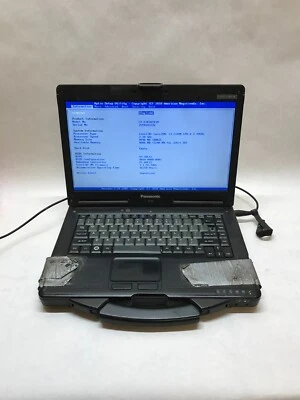 Pansonic ToughBook CF-53 14" Intel i3-2310M 4GB RAM NO HDD/OS For Parts AS IS DW - Image 1 of 4