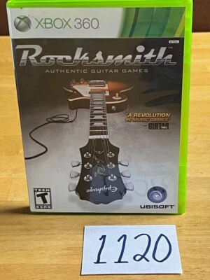 X-box 360 Game: Rocksmith, 2011, Includes Manual & A/V Setup Poster - Image 1 of 4