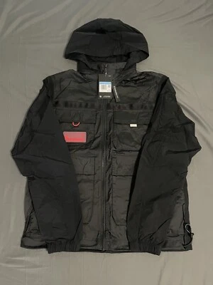 Новый с Ярлыками Nike Air Jordan 23 инженерный черный инфракрасный с капюшоном куртки CK8935-010 мужской M - Изображение 1 из 4