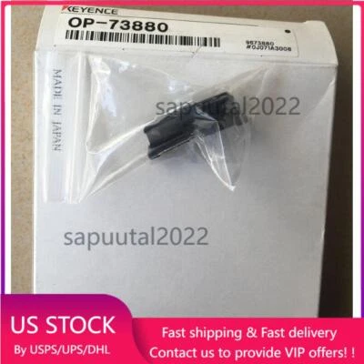 one NEW Keyence OP-73880 Amplifier mounting bracket FREE SHIPPING - Image 1 of 4