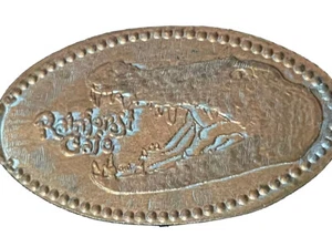 Rainforest Cafe Chicago Crocodile Mouth Coin Elongated Penny Collector Souvenir - Picture 1 of 9