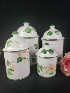 Hand Painted Canister Set - Picture 1 of 12