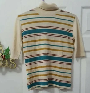 Gato Arrogante Manga Corta Manga Mixta Jersey de Punto Jersey UkSize 16 - Imagen 1 de 12