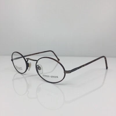 Vintage Giorgio Armani 240 Eyeglasses GA 240 C. 967 Antique Tortoise 48mm Italy - Image 1 of 4
