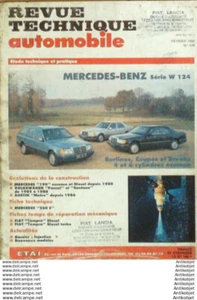 Revue Technique Automobile Mercedes-Benz W124 190 VW Passat Fiat Tempra  #536 - Picture 1 of 4