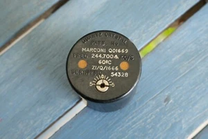 MARCONI QUARTZ CRYSTAL VINTAGE RARE. CRYSTAL OSCILLATOR Q01669 244.700 - Picture 1 of 3