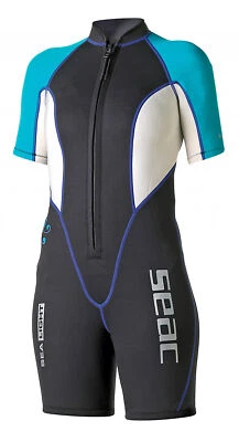 SEAC - "Sealight" - leichter Damen Shorty 2,5 mm - mit Vorderreißverschluss