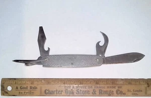 Camillus 1978 US Military Issued Four Blade Knife - Picture 1 of 4