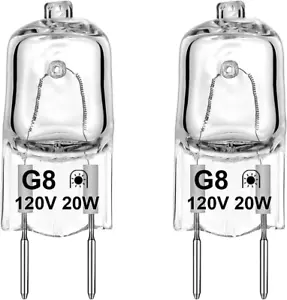 Light Bulb for GE Microwave Oven, Halogen Light Bulb Fits for GE Samsung Kenmore - Picture 1 of 12