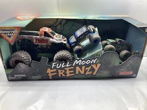 2020 Monster Jam Full Moon Frenzy Zombie Son-uva & Grave Digger 1:64 1:24 OEM  - Picture 1 of 10