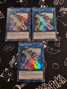 Yugioh - Code Talker FIGA-EN043 NM 1st ed Super Rare x3 - Picture 1 of 1