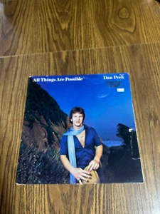 Dan Peek All Things Are Possible MCA 3187 Promo w/Insert~Vinyl-NM - Foto 1 di 1