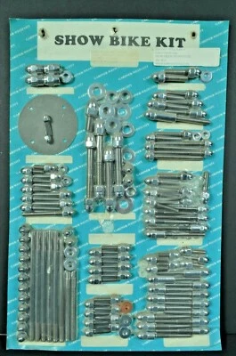 Kit de bicicleta Chrome Acorn Show 1987-1995 FXST FLST Softail Models Gardner-Westcott Foto 1 de 4